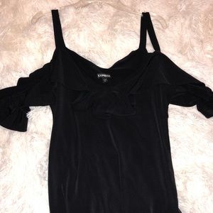 Black Express Off the shoulder top